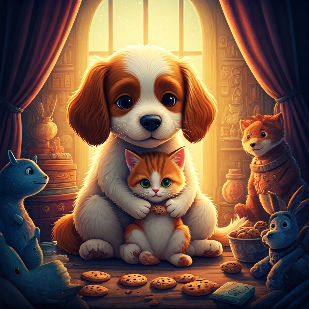 Ilustración del cuento