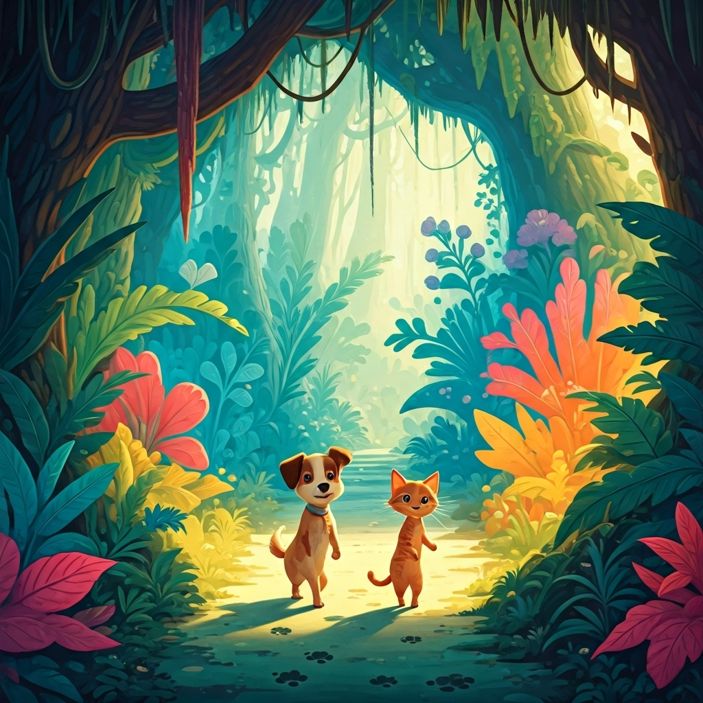 Ilustración del cuento