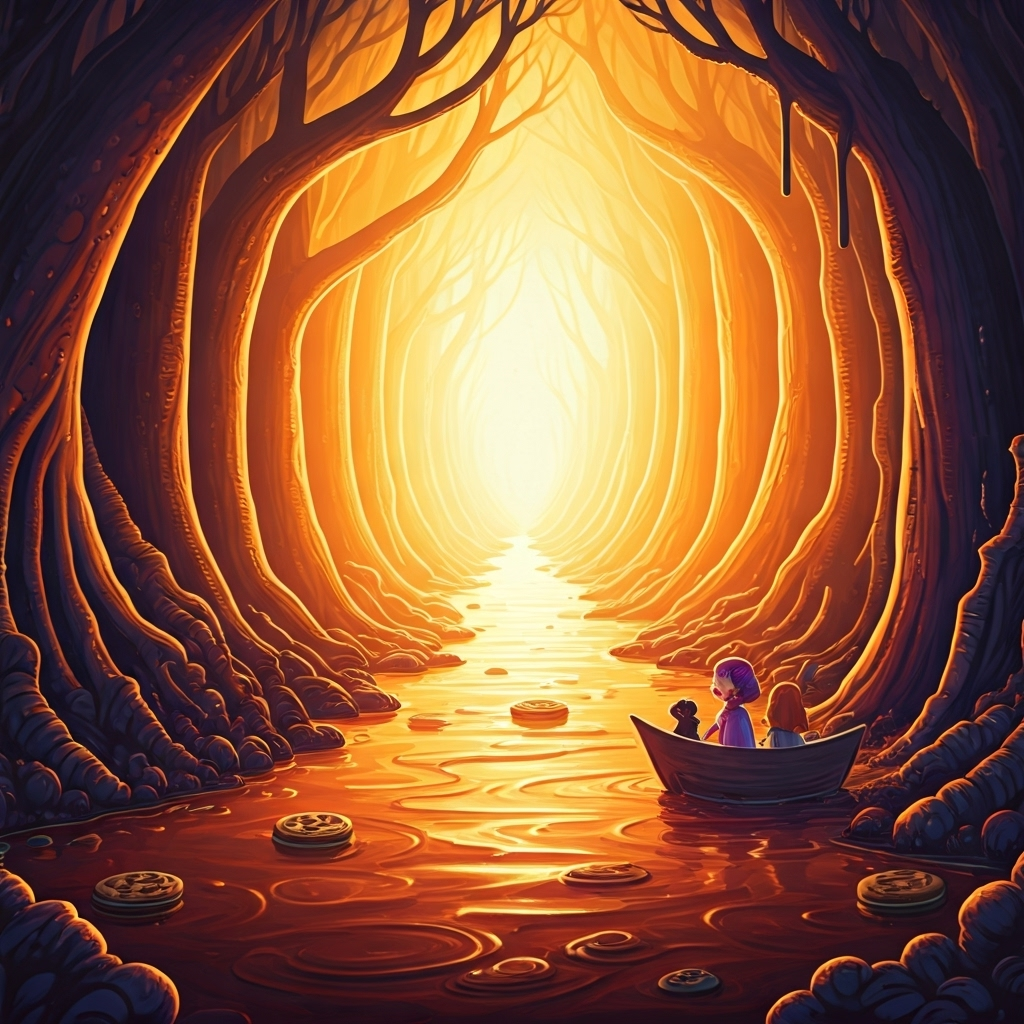 Ilustración del cuento