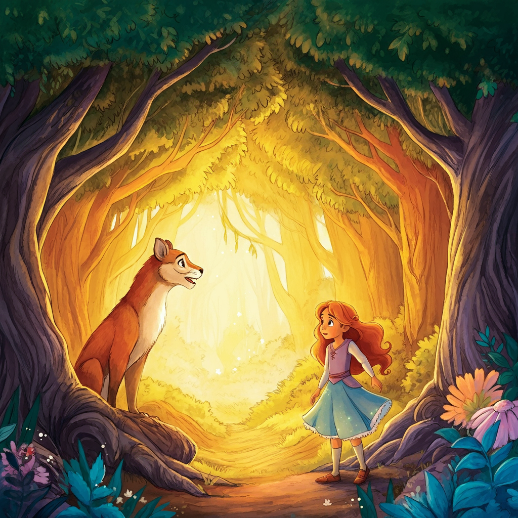 Ilustración del cuento