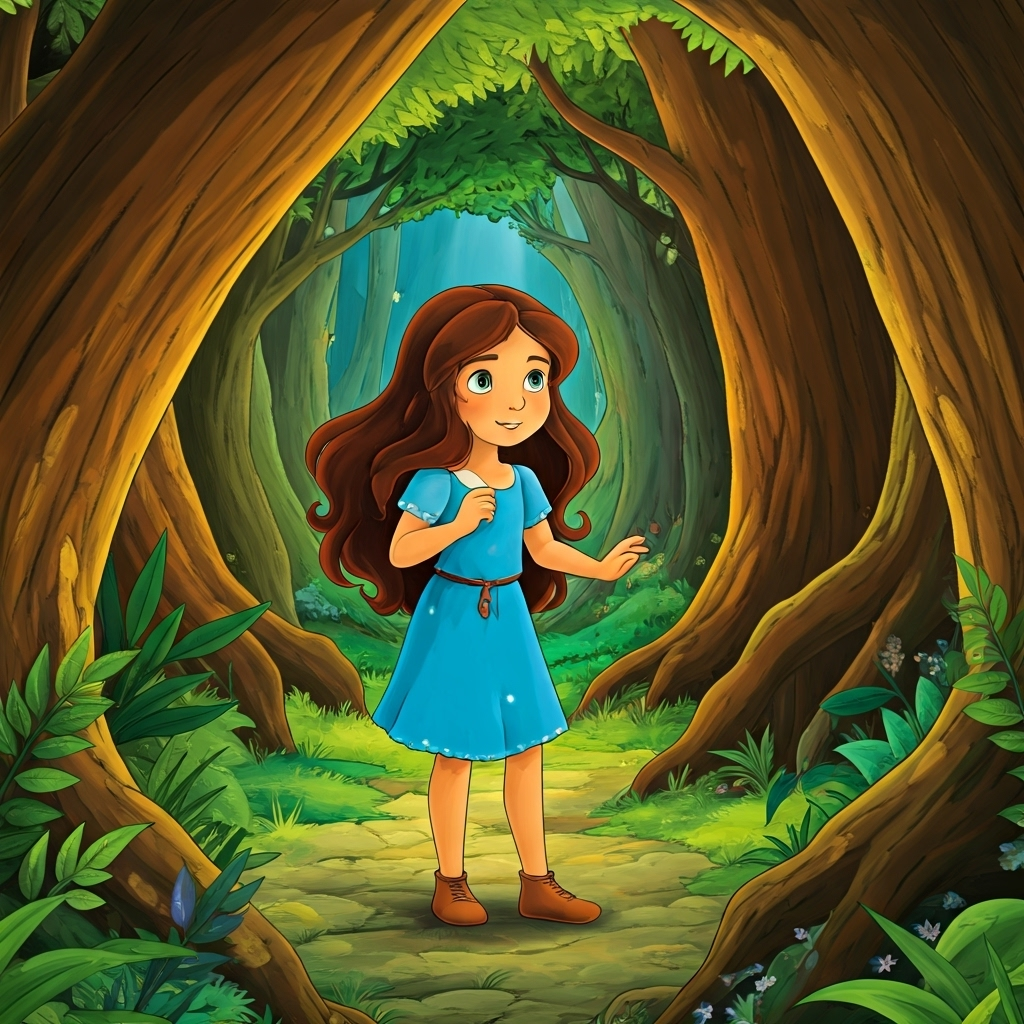 Ilustración del cuento