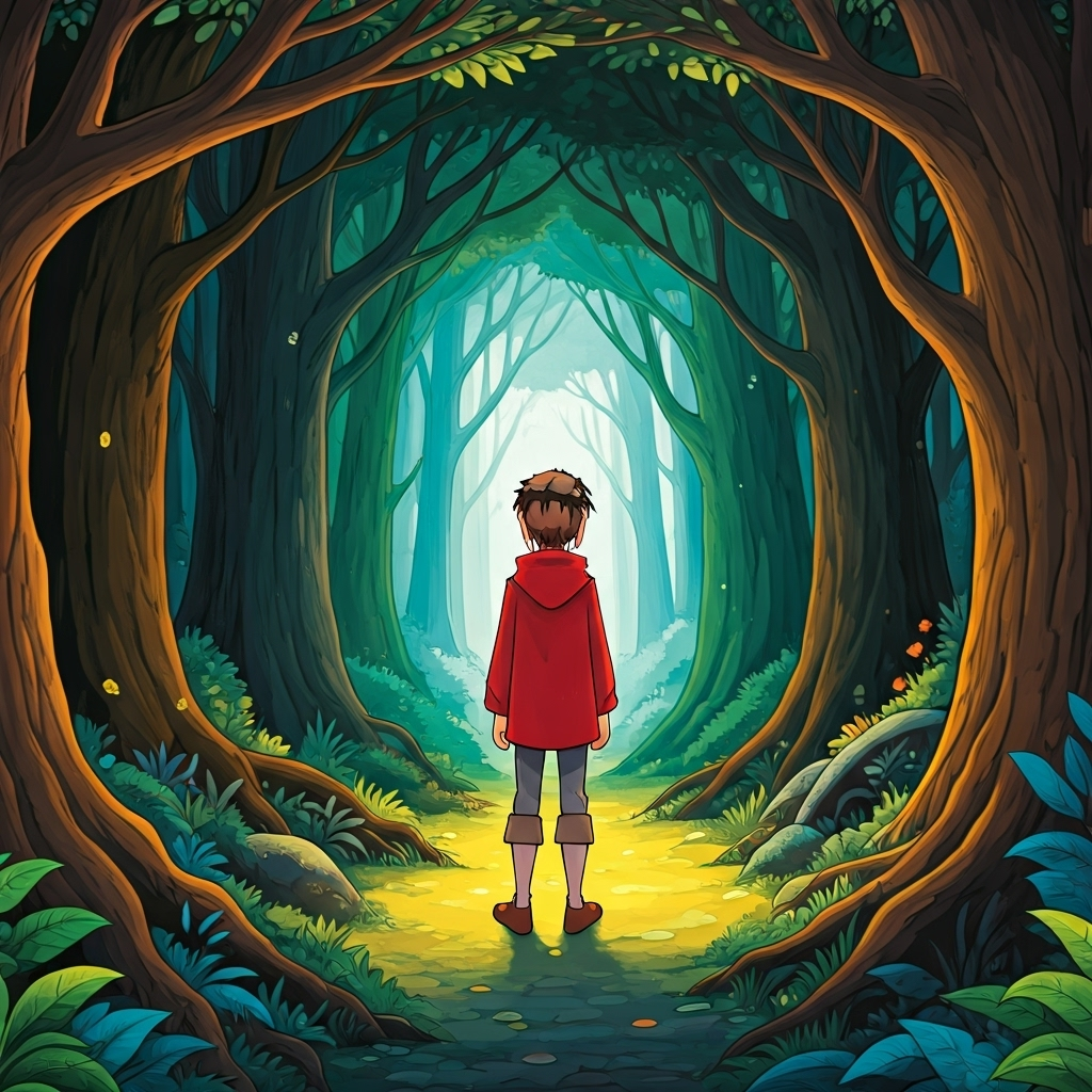 Ilustración del cuento