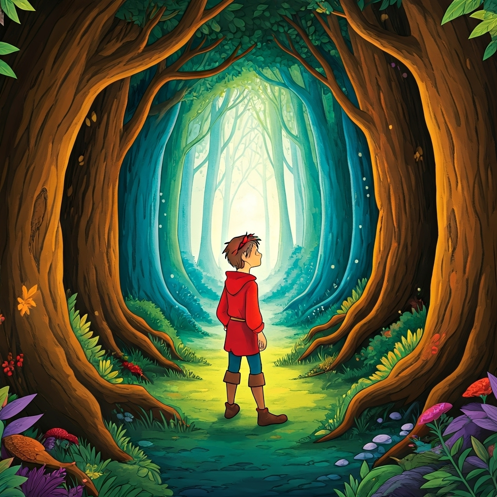 Ilustración del cuento