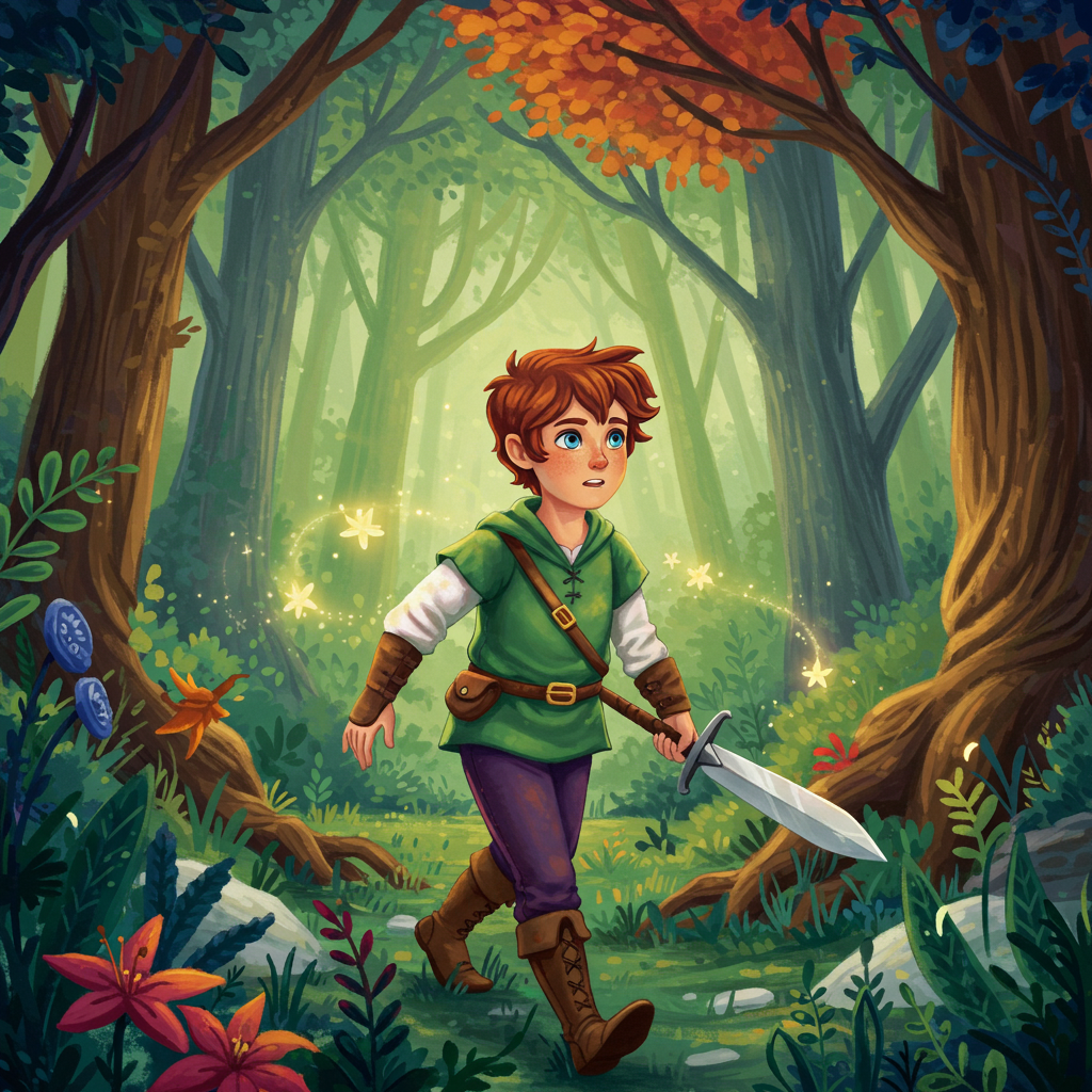 Ilustración del cuento