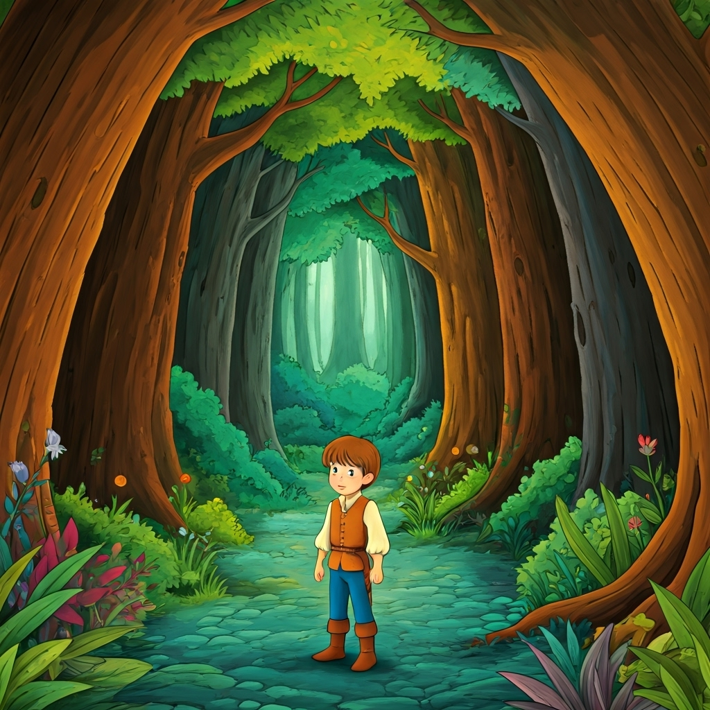 Ilustración del cuento