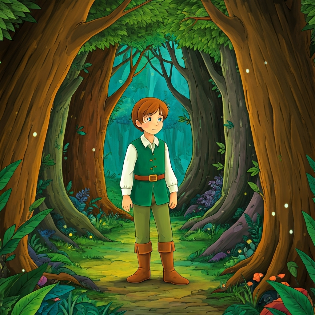 Ilustración del cuento