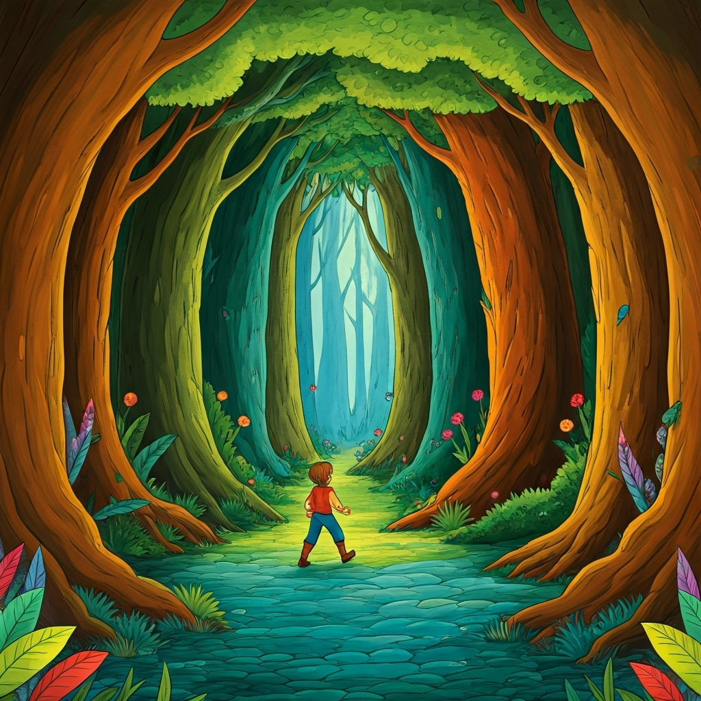 Ilustración del cuento