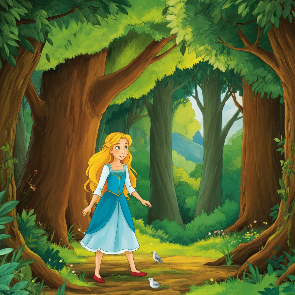 Ilustración del cuento