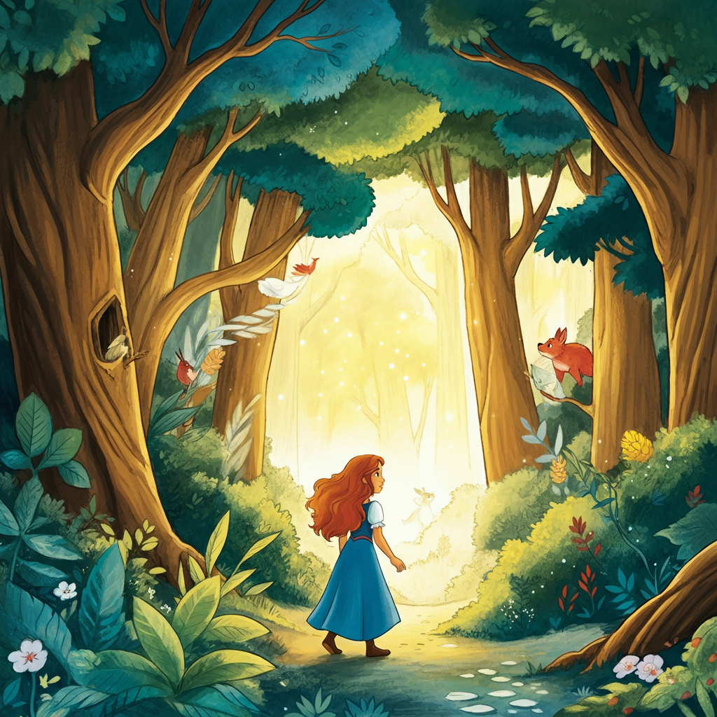 Ilustración del cuento