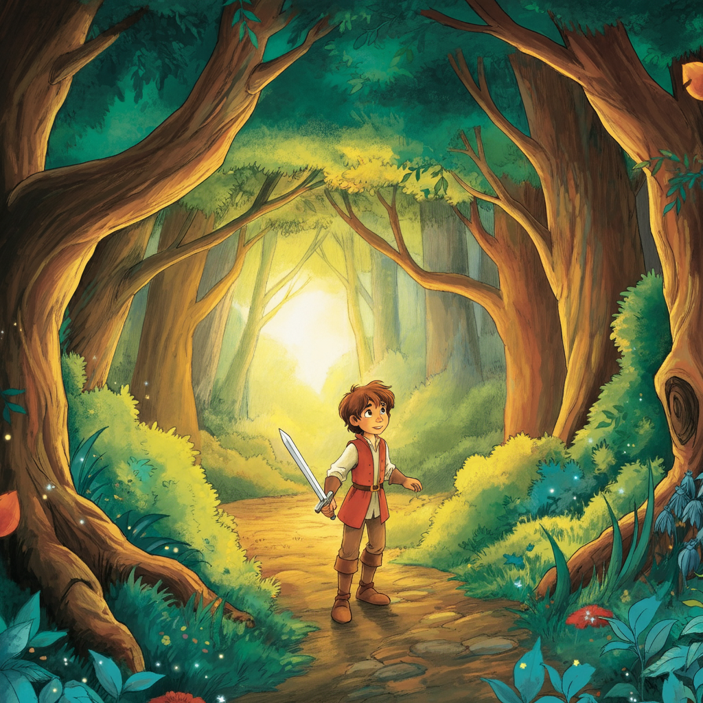 Ilustración del cuento