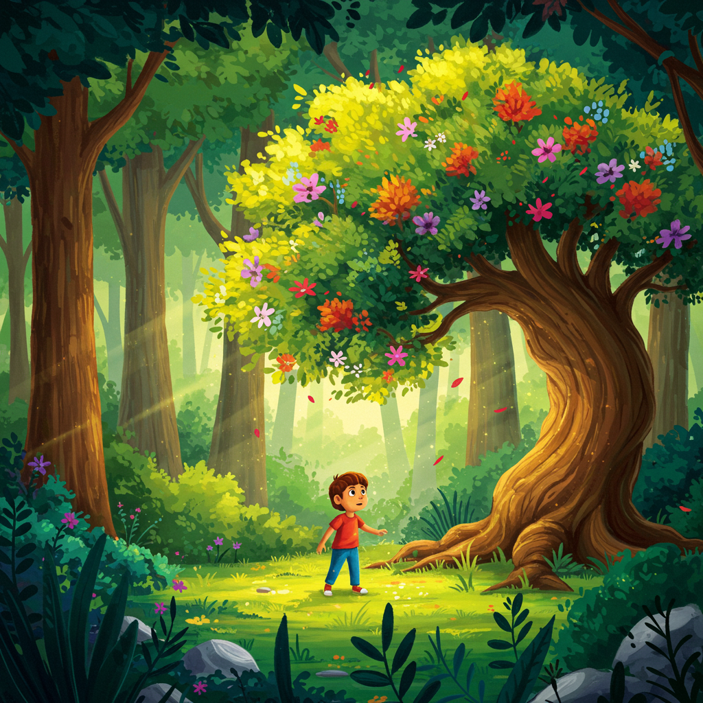 Ilustración del cuento