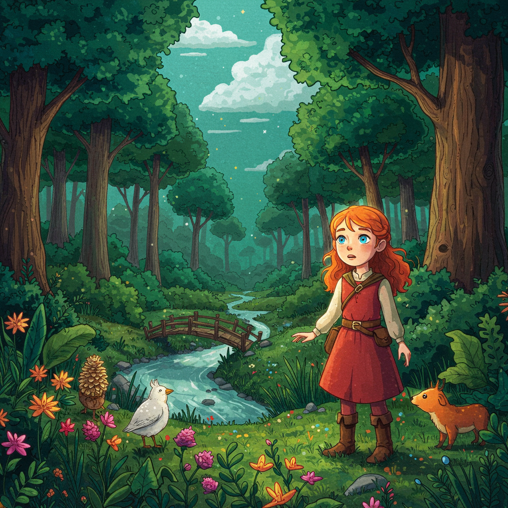 Ilustración del cuento