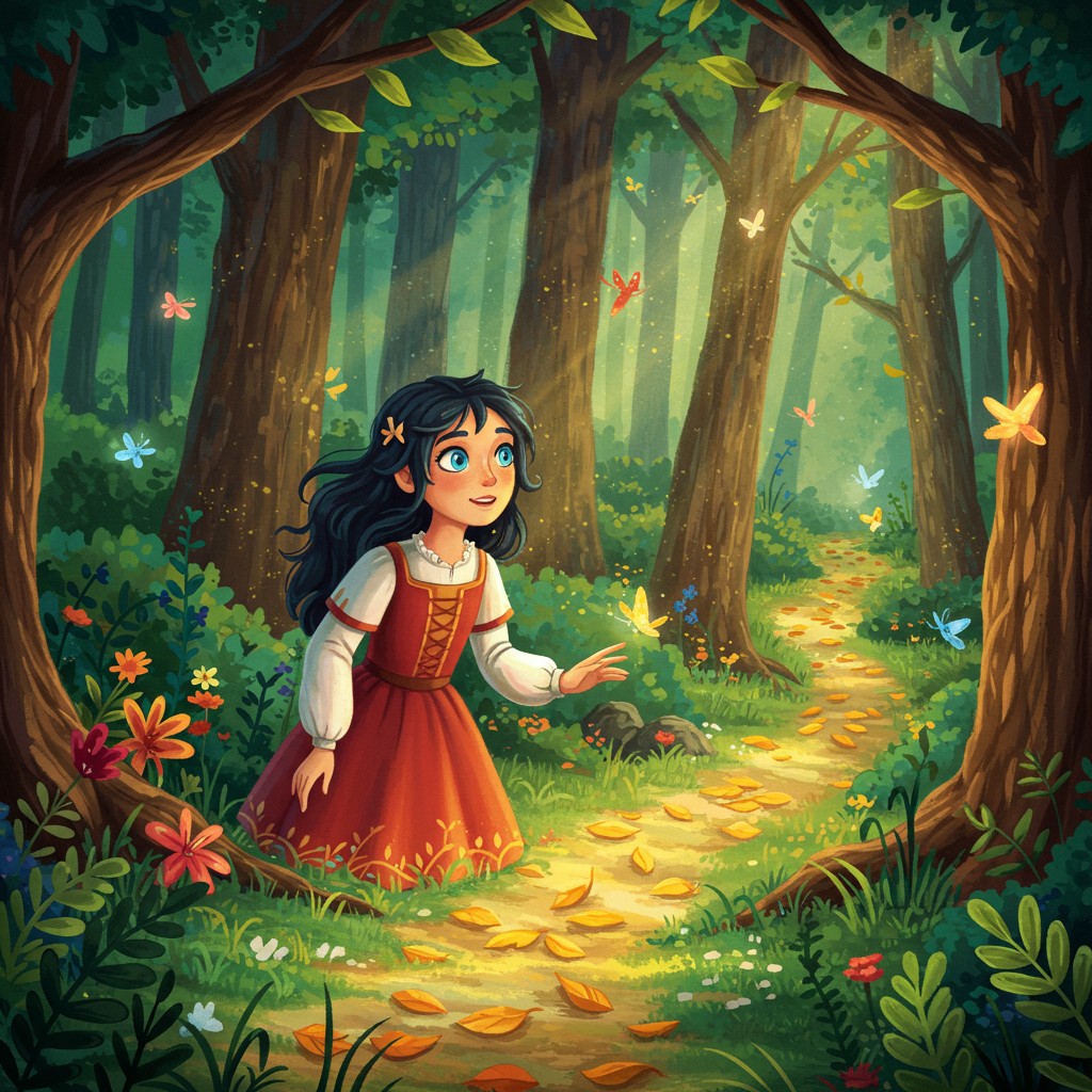 Ilustración del cuento