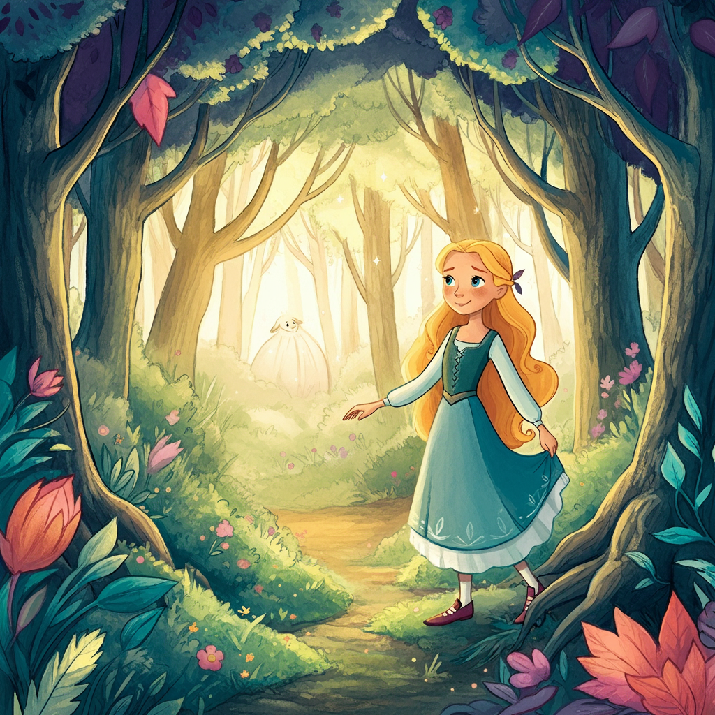 Ilustración del cuento