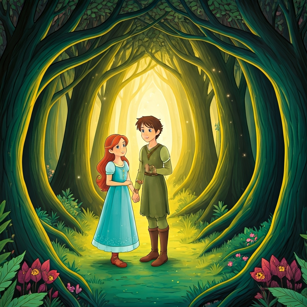 Ilustración del cuento