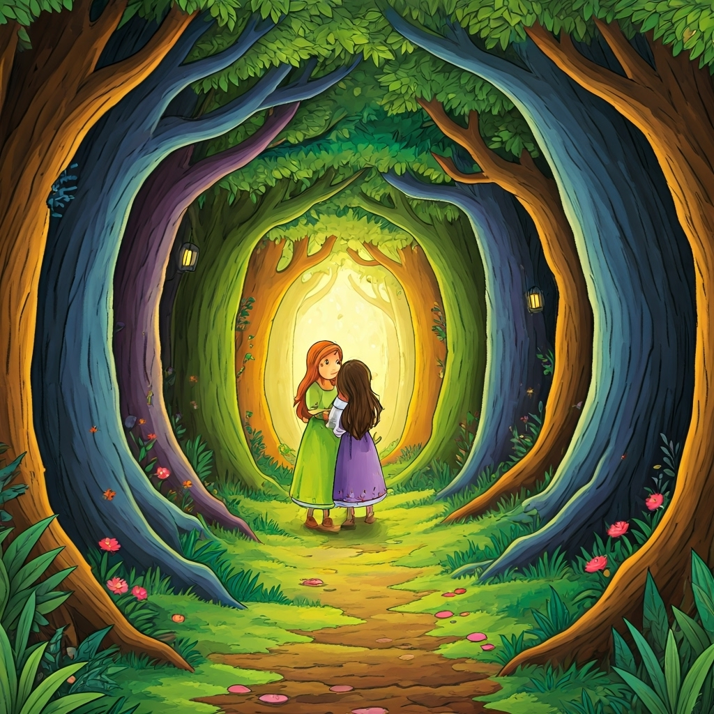 Ilustración del cuento