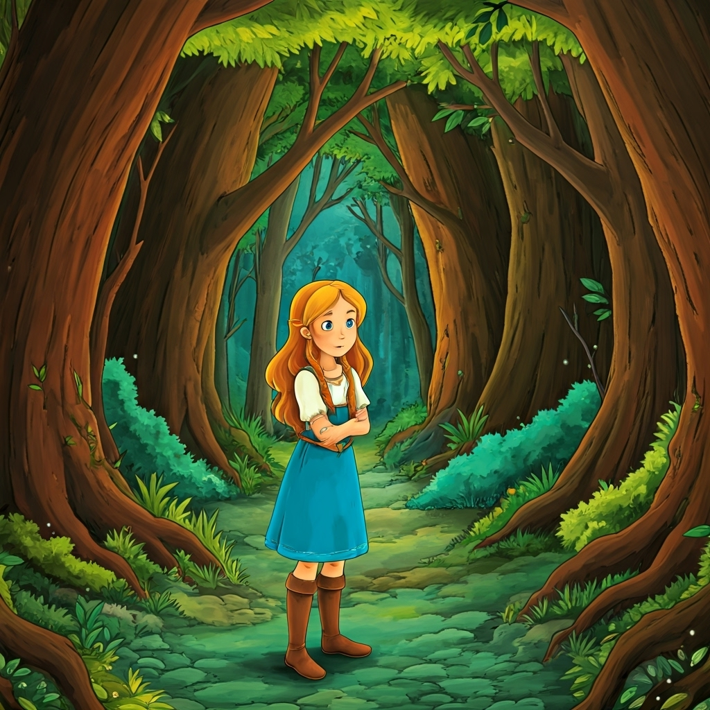 Ilustración del cuento