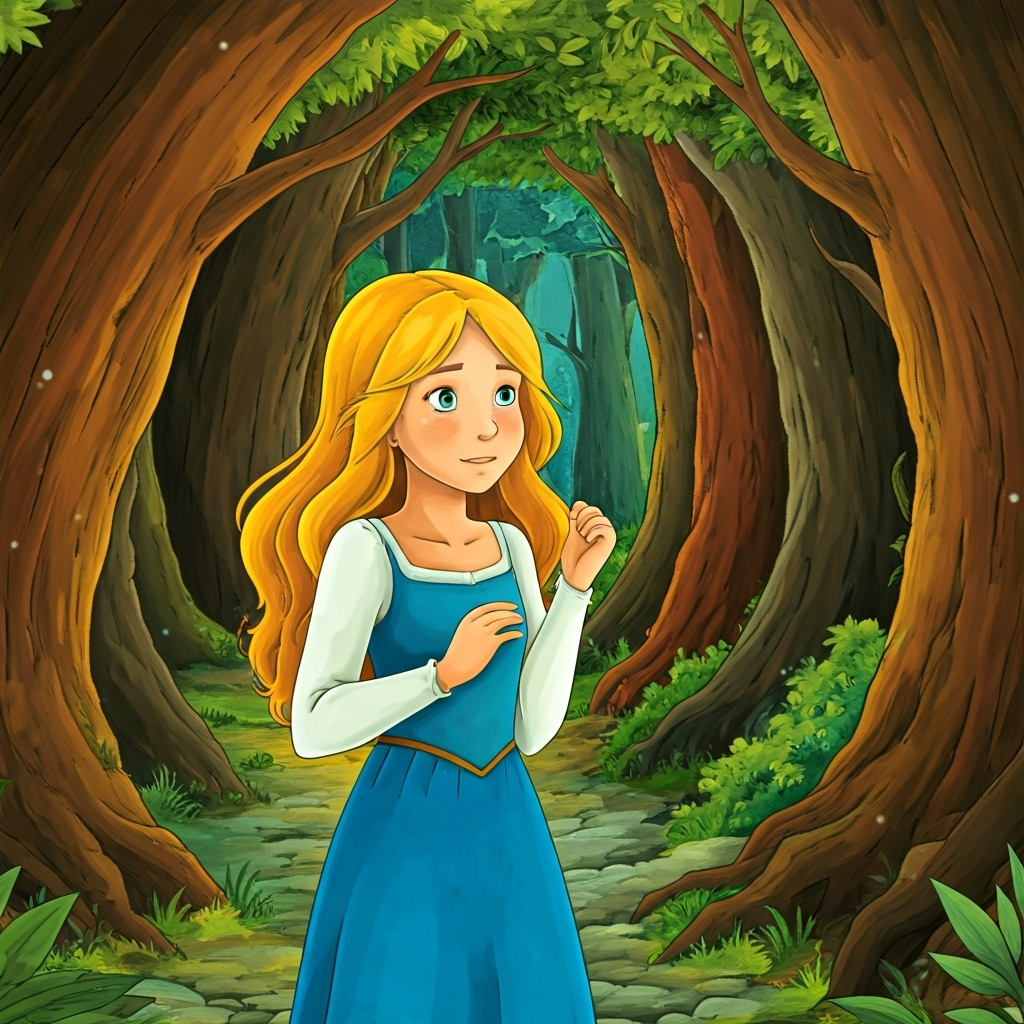 Ilustración del cuento