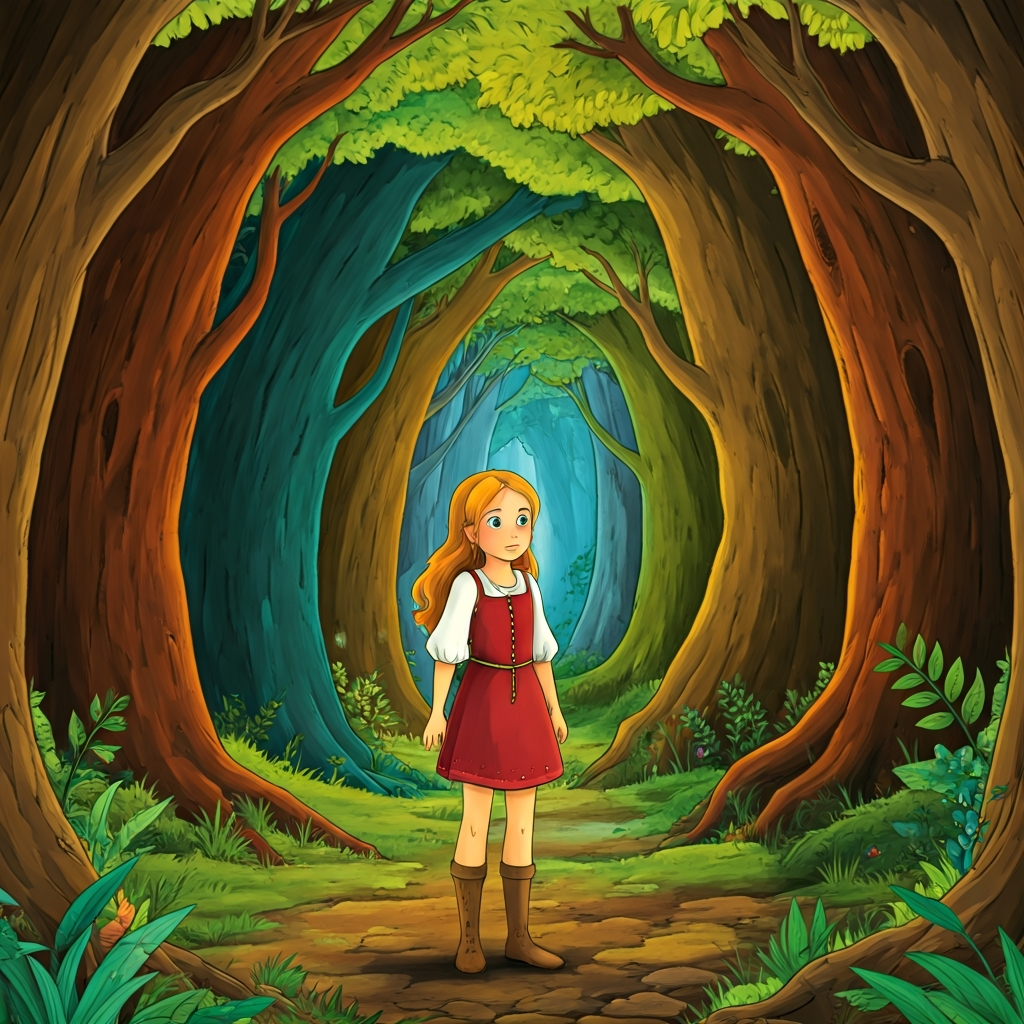 Ilustración del cuento